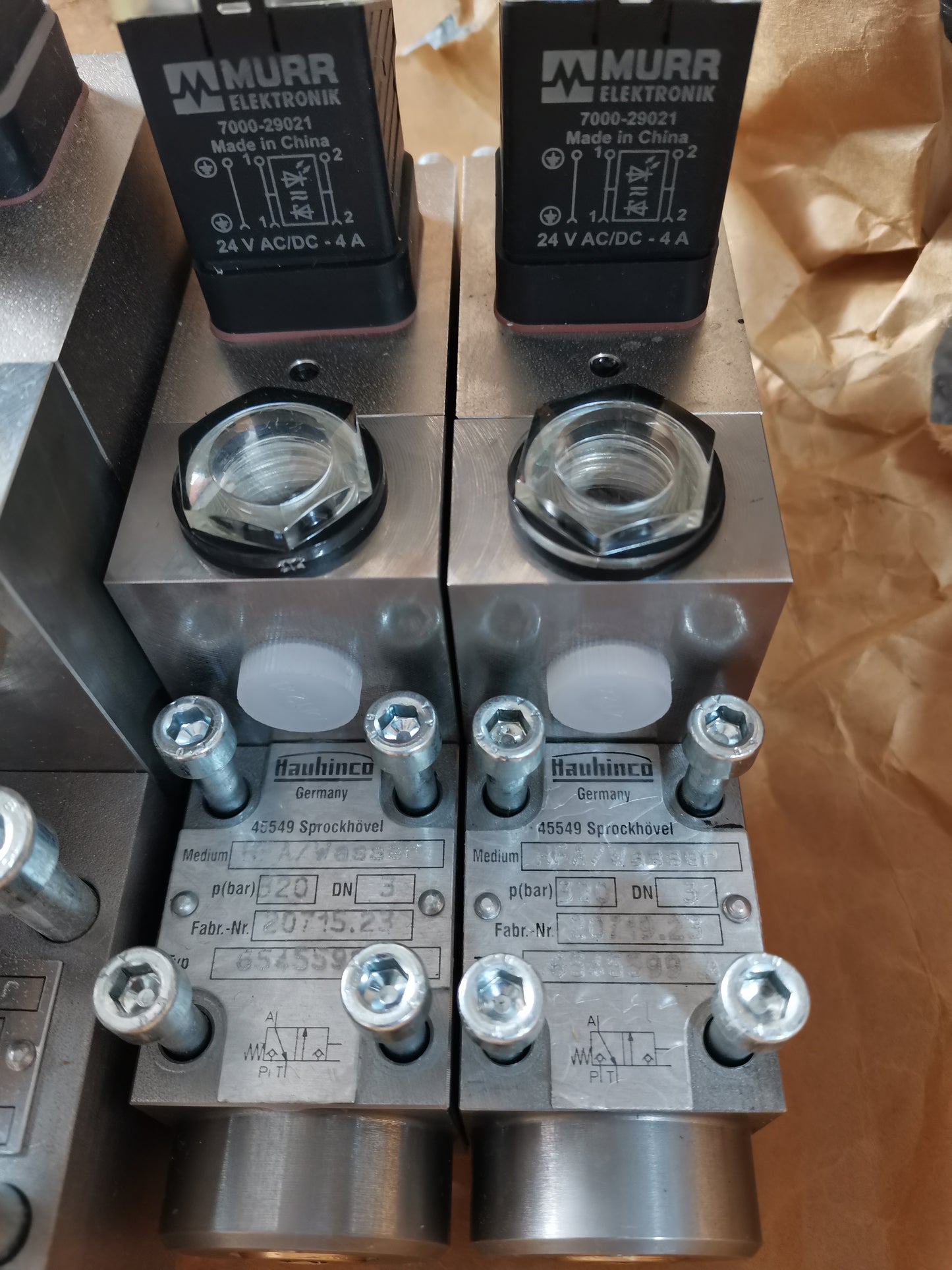 6545599 hauhinco 2-2 way seat valve DN3 PN320