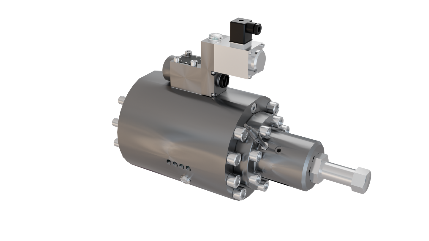 6251935  2/2-way valve C3 X, Y actuated, single stage pilot control DN20 PN320 hauhinco