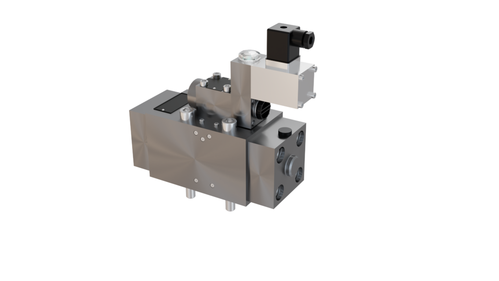 6270425 hauhinco 3/2 way valve B2 x,y externally actuated DN16 PN320