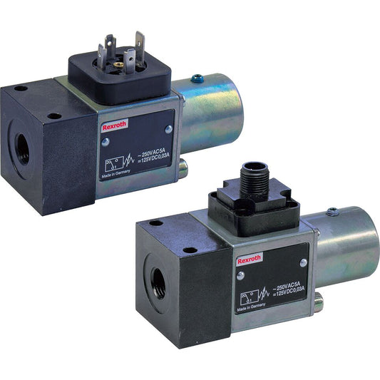 R901102721 PRESSURE SWITCH HED 8 OP-2X/200K14 Piston-type pressure switch, 200 bar Industrial hydraulic use. Unpacked Weight: approx. 0.7 kg