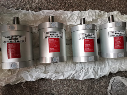 Rotator cylinder 323 864 506 0 057 D100-100DEG-G014-B008 3238645060 Aventics O=100 W=100°