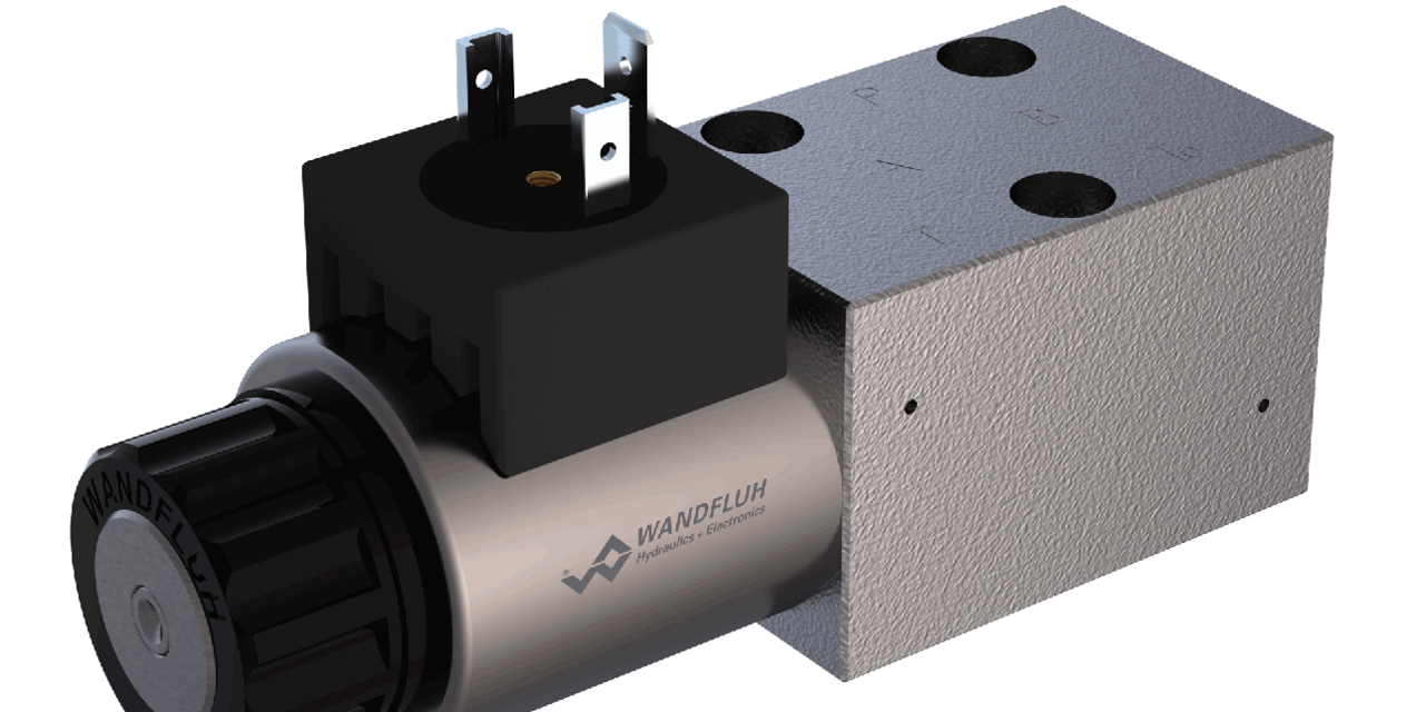 Wandfluh WDEFA04-AB3-1/X-G24   WD_FA04 SOLENOID OPERATED SPOOL VALVE (SLIP-ON COIL)